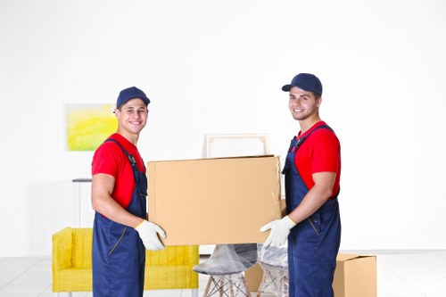 Removal team planning a house move in Bromleycommon