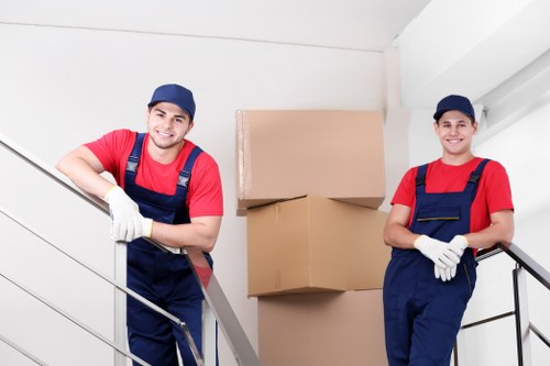 Careful handling of household furniture during a Bromleycommon move