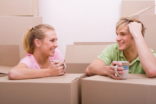 Local removals team helping with a house move in Bromleycommon