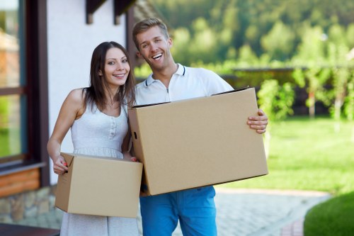 Sustainable removal service with separated recyclable items