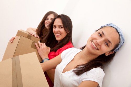 Checklist and packed belongings ready for moving day in Bromleycommon