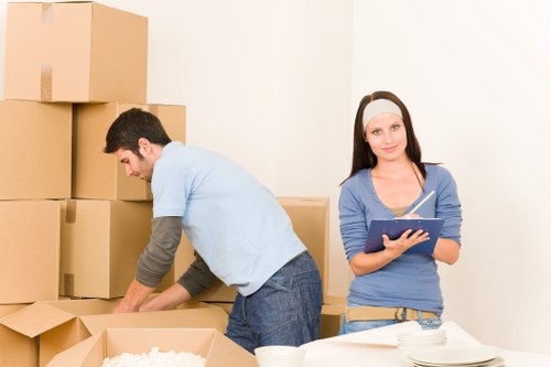 Loading furniture into a removal truck for Bromleycommon customers