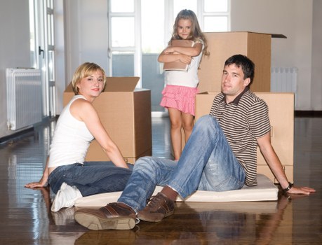 Packed moving boxes and careful loading for Bromleycommon customers